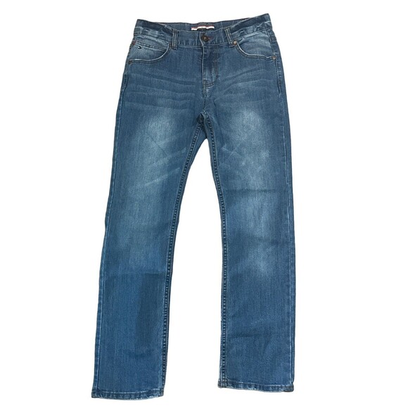 Tommy Hilfiger Jeans Stretch Straight Fit Blue Boys Size 14 (28x26)‎ EUC👖 - Picture 6 of 6